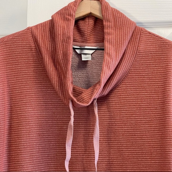 Christopher & Banks Terry Cowl Neck Tunic size L - Picture 4 of 9